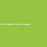 Mittelm&auml;&szlig;iger Kupfer-Lappen