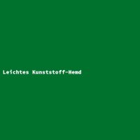 Leichtes Kunststoff-Hemd
