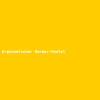 Ergonomischer Marmor-Mantel