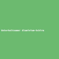 Unterhaltsamer Aluminium-Schirm